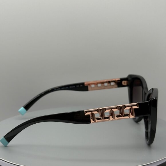 Tiffany & Co TF 4196 8001/3C Black Rose Gold Sunglasses Gradient 56 16 140 READ main image 8